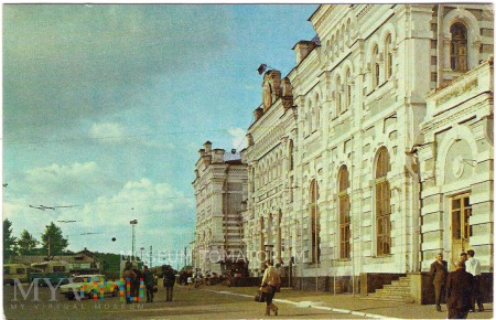 Kaługa - Dworzec kolejowy - 1974