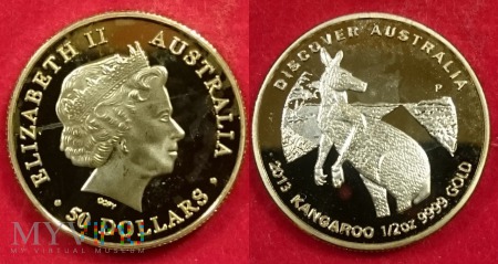 Elizabeth II, 50$ 2013