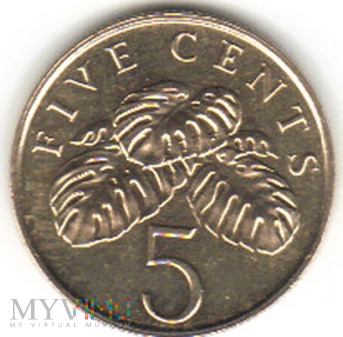 5 CENTS 1995