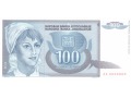 Jugosławia - 100 dinarów (1992)