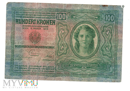 Austria - 100 koron 1912r.