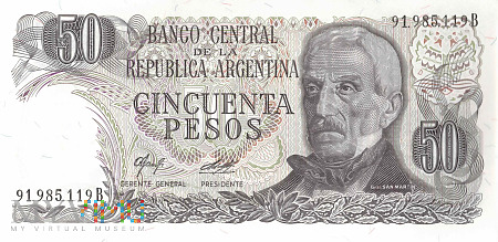 Argentyna - 50 pesos (1978)