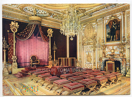 Duże zdjęcie Sala tronowa w Pałacu Fontainebleau