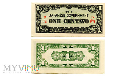 1 Centavo 1942 (PBH) okupacja japońska
