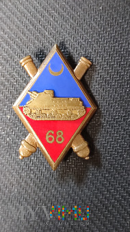 Odznaka 68 Pułku Artylerii Afrykańskiej - Francja