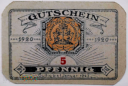 Dannenberg 5 pf 1920