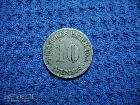 10 pfennig 1913