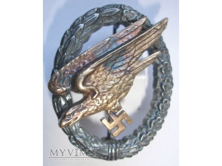 Duże zdjęcie Odznaka Spadochronowa Luftwaffe Paratrooper Badge