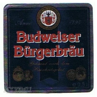Duże zdjęcie budweiser bürgerbräu