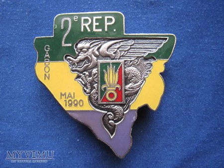 Odznaka REQUIN (GABON) : 1990