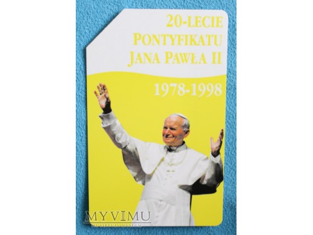 20-Lecie Pontyfikatu Jana Pawła II 1978-1998