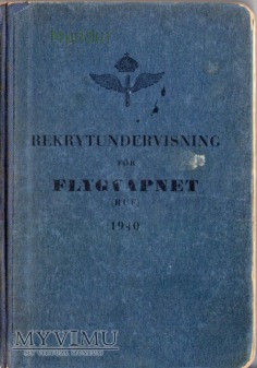 Rekrytundervisning för flygvapnet 1940