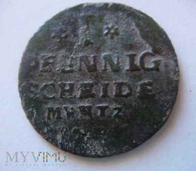 1 Pfennig ANHALT-BERNBURG 1797-1799