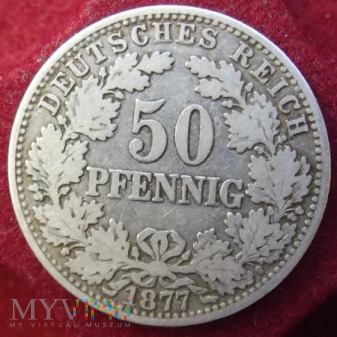 50 Pfennig 1877 A