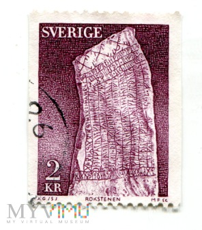 Szwecja, Rökstenen - kamień runiczny, 1975