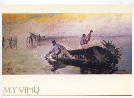 Fałat - Powrót z polowania z łosiem - 1977