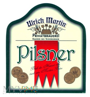Ulrich Martin, Pilsner