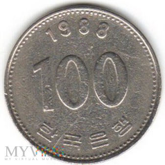 100 WON 1988
