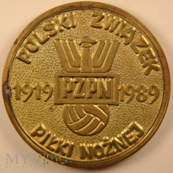 Duże zdjęcie 1989 - Polski Związek Piłki Nożnej 70 lat