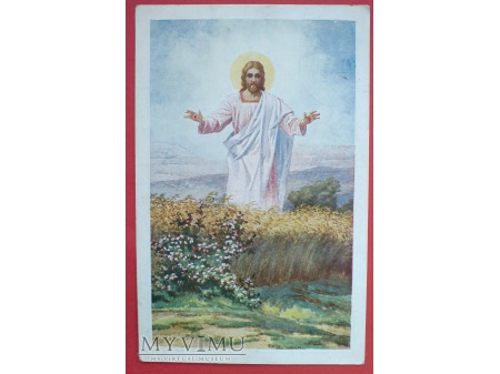 Wesołych Świąt Wielkanocnych Jezus Chrystus 1934