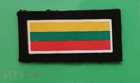 Duże zdjęcie Naszywka na mundur - Flaga Litwy