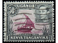 Kenia Uganda Tanganika 50c Jerzy VI