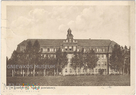 Wągrowiec - Szpital 1929 rok