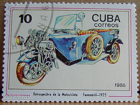 Fanomóvil 1925 znaczek
