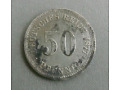 50 fenigów pfennig 1877