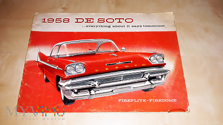 Prospekt De Soto Fireflite/Firedome 1958