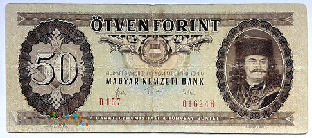 Węgry 50 forintów 1983