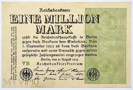 Niemcy 1 000 000 marek 1923