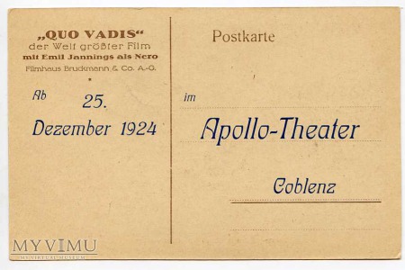 Quo Vadis - film 1924