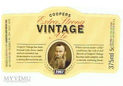coopers vintage extra strong ale