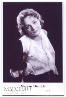 Duże zdjęcie Marlene Dietrich Swiftsure Postcards 17/36