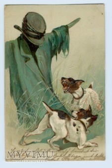 1904 rok Strach polny i psy
