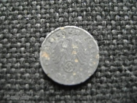 1 pfennig 1944 D