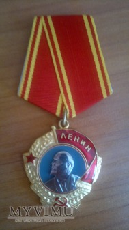 Duże zdjęcie Order Lenina - replika