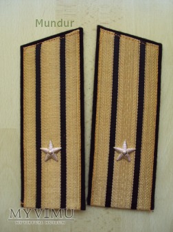 Duże zdjęcie Pagony do munduru galowego - kapitan 3 ranga
