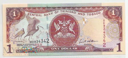 Trynidad & Tobago.2.Aw.1 dollar.2002.P-41