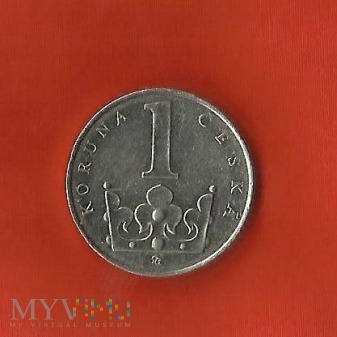 Czechy 1 korona, 1994/2003