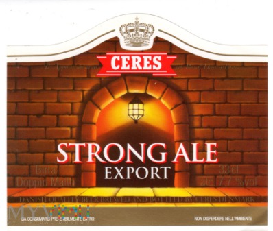 Ceres Strong Ale Export