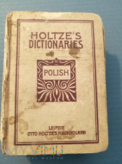 Słowniczek Polskiego i Angielskiego Języka 1920 r.