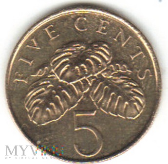 5 CENTS 1997