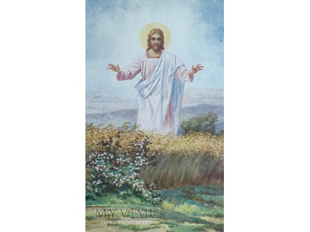 Wesołych Świąt Wielkanocnych Jezus Chrystus 1934
