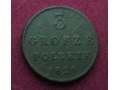 3 Grosze Polskie z 1829 r.