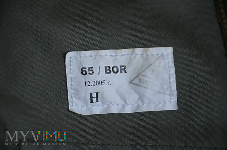 Mundur polowy BOR rip-stop wz.65/BOR z 2005r.