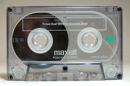 Duże zdjęcie Maxell UR 90 kaseta magnetofonowa