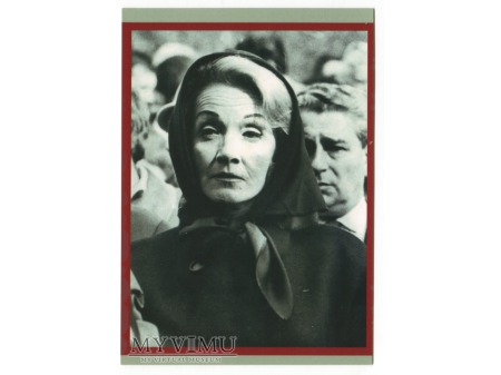 Marlene Dietrich 1963 pogrzeb Edith PIAF