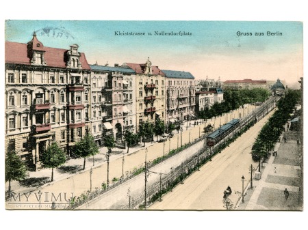 Duże zdjęcie 1912 Schöneberg BERLIN Kleiststraße